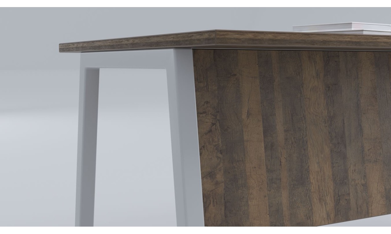 Γραφείο Υπαλληλικό Lamda 160x80 cm Γραφείο Υπαλληλικό Lamda 160x80 cm