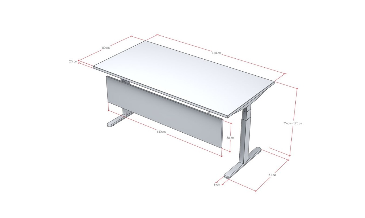Clever M3 Adjustable Desk Clever M3 Adjustable Desk