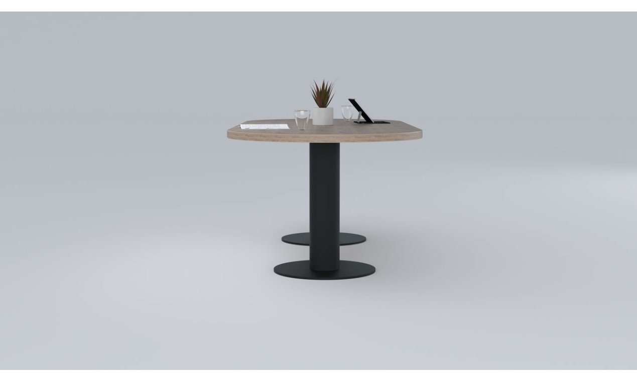 Table Upper Level Level Oval Conference Table 240x100 cm